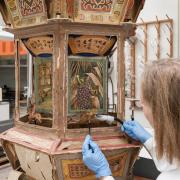 Royal BC Museum, lantern restoration